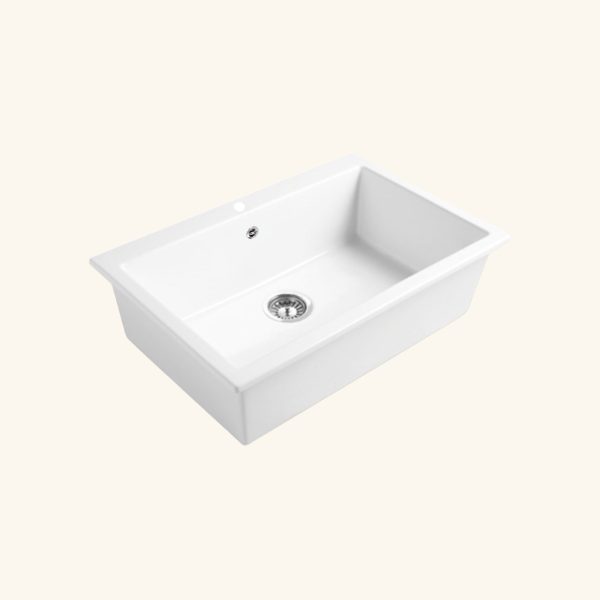 évier céramique blanc FELIX