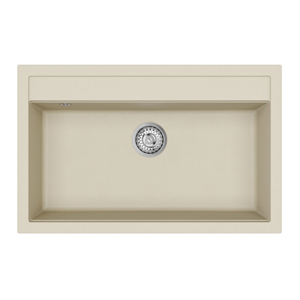 évier granit beige cuisine