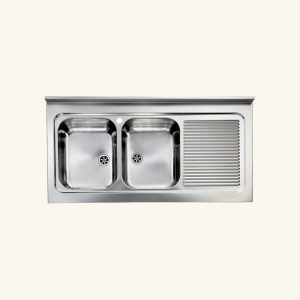 évier professionnel inox ROSSA